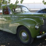 Jowett outside The Plough Hotel Myrniong